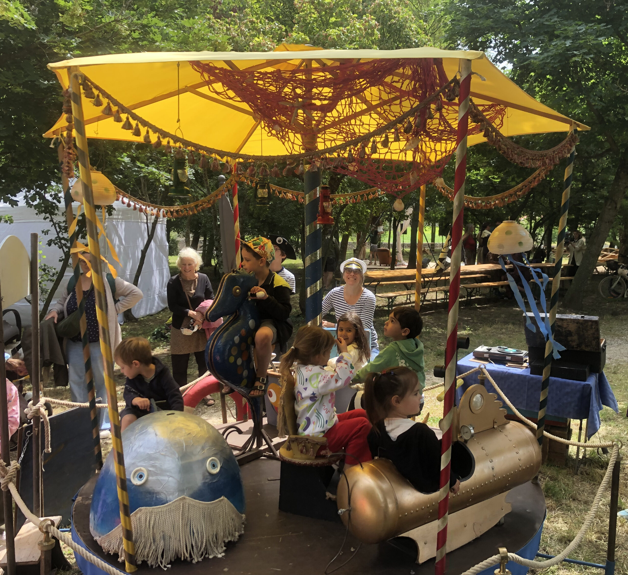 Le manège à St Péray pour les Spectaculaires