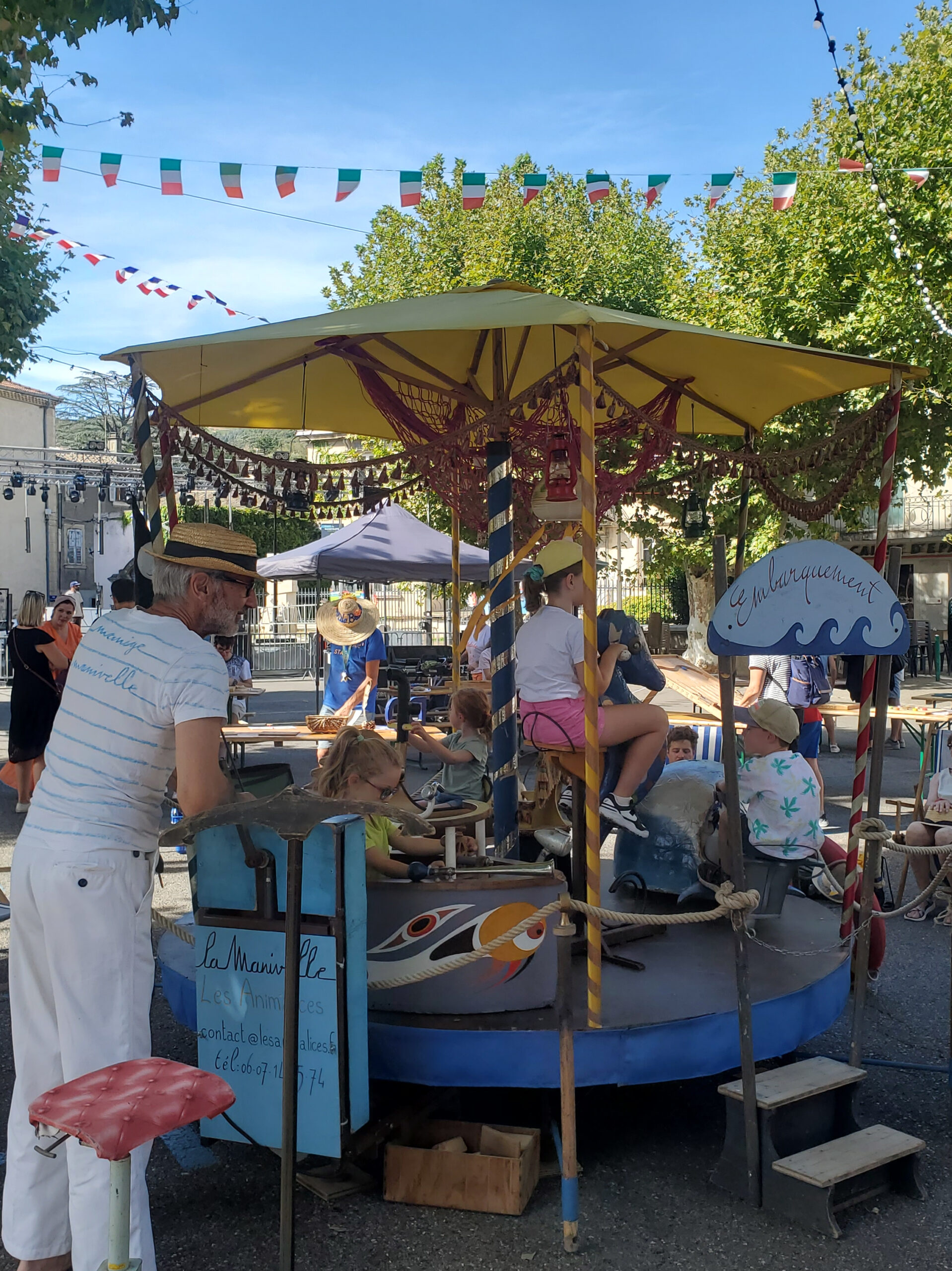 Le manège à St Péray